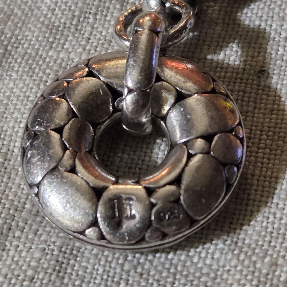 John Hardy Kali Pebble Link Charm Bracelet, SS - Picture 4 of 13